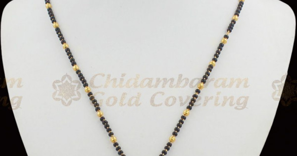 Mangalsutra black clearance moti design